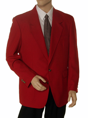 MEN'S RED BLAZERS