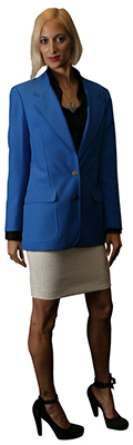 ROYAL BLUE BLAZER