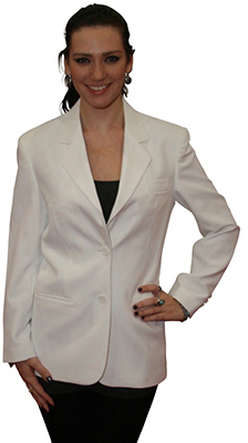 WHITE BLAZER